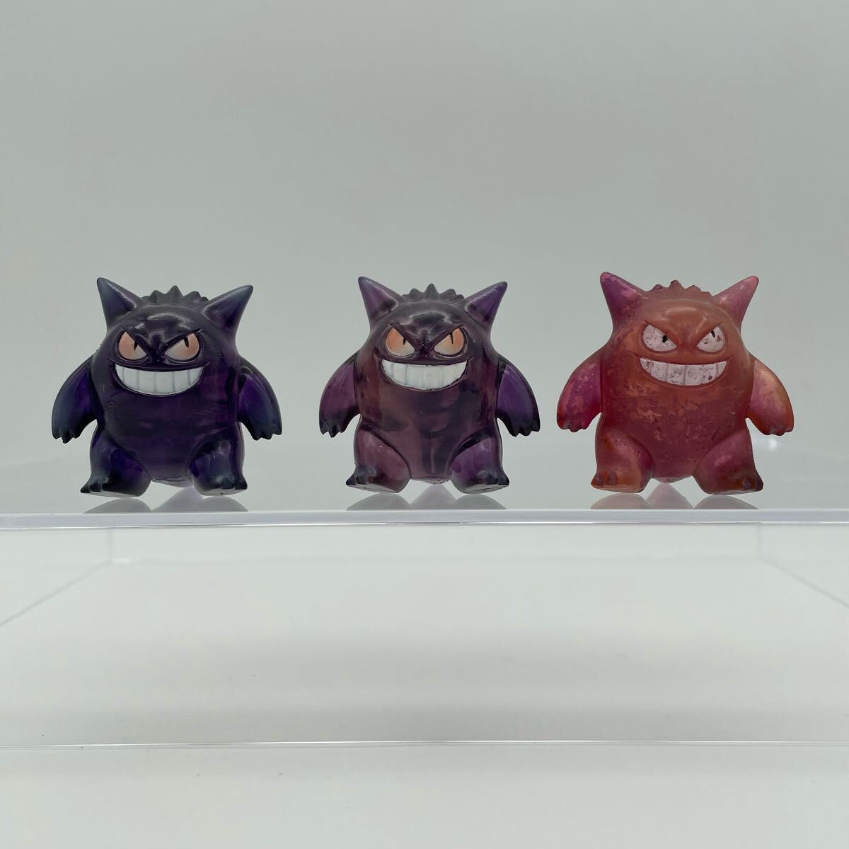 ポケモン 初期モンコレ ゲンガー クリア 色違い モンスターコレクション モンコレ初期 ポケモン フィギュア 色違いゲンガー クリア 透明