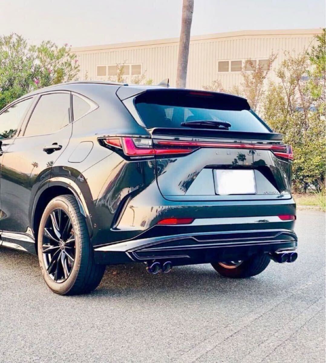 限定セール中 レクサスNX20系 350h 350hAWD マフラー マフラーカッター TRDエアロ ステン焼き オリジナル6487z1点のみ_画像3