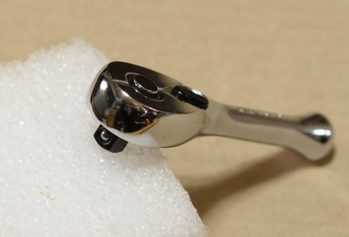 KTC BR2S 差込角 6.3 mm 1/4 36枚ギア ショート ラチェット ハンドル 検) TONE トネ RH2HS ko-ken koken コーケン 2725Z 2753PS_画像5