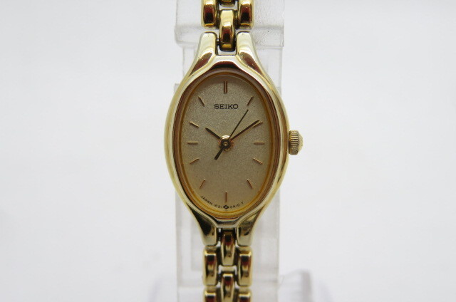 セイコー ブレスレットウォッチ 1F21-5A00 クオーツ稼働品 1円~【動品】SEIKO セイコー 1F21-5A00 ブレスレットウォッチ