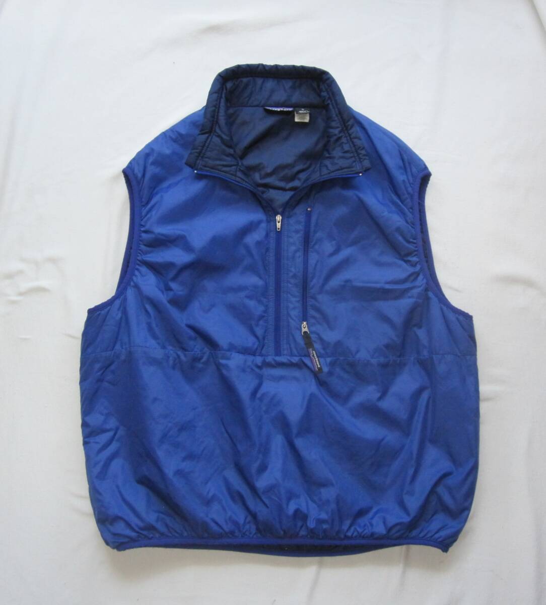 Patagonia パタゴニア パフボール ベスト L フルジップ ブルー パタゴニア パフボール ベスト(XL)パシフィックブルー 1998年