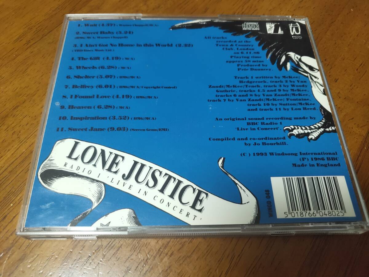 ローン・ジャスティス／ライヴ・イン・コンサート マリア・マッキー Lone Justice, Maria McKee_画像2