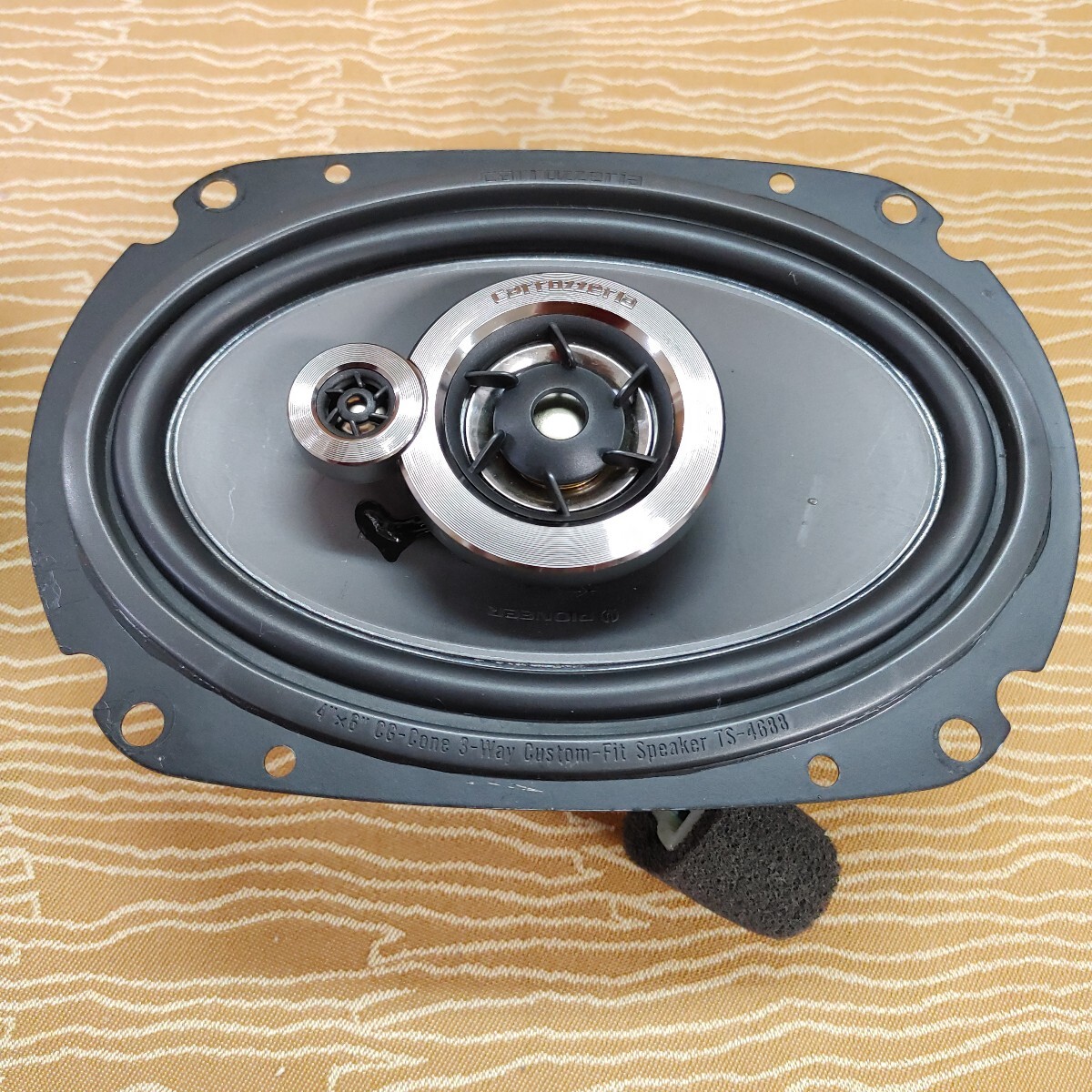 パイオニア スピーカー TS-4688】通電確認済み Carrozzeria 80W