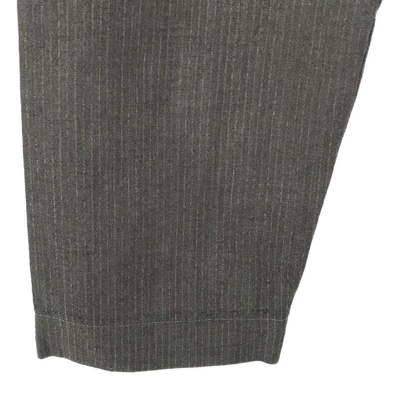 ANSNAM / アンスナム | teleng ストライプ クロップド ストライプパンツ | 2 | グレー系 | メンズ_画像3