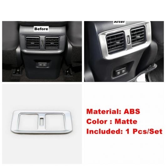 タイプB カーボンファイバー セントラル コントロール エアコン 吹き出し口 トリム カバー アクセサリー 適用: トヨタ RAV4 RAV 4 XA50 A…