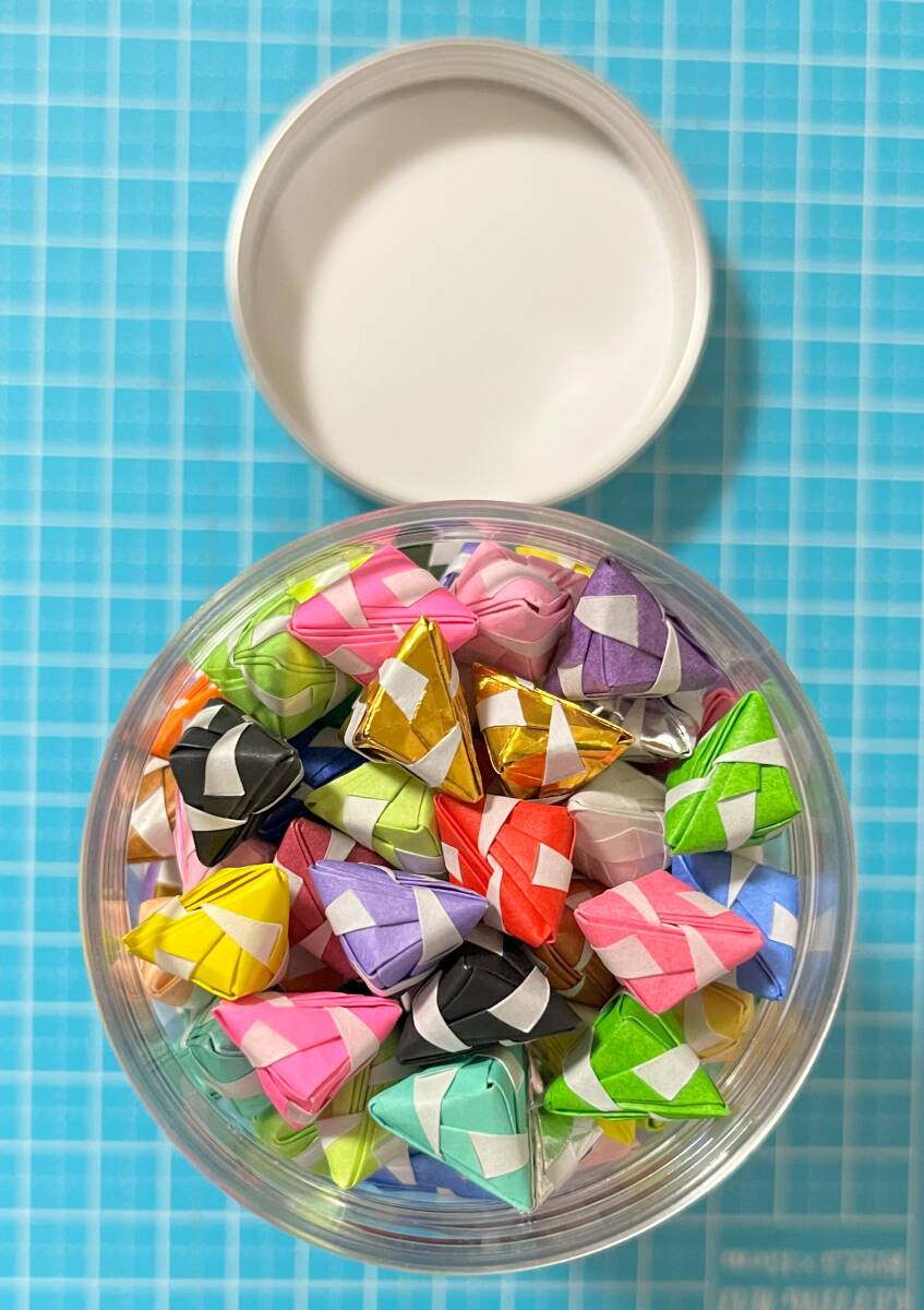 【折り紙 三角錐(小)】⑦-6_画像3