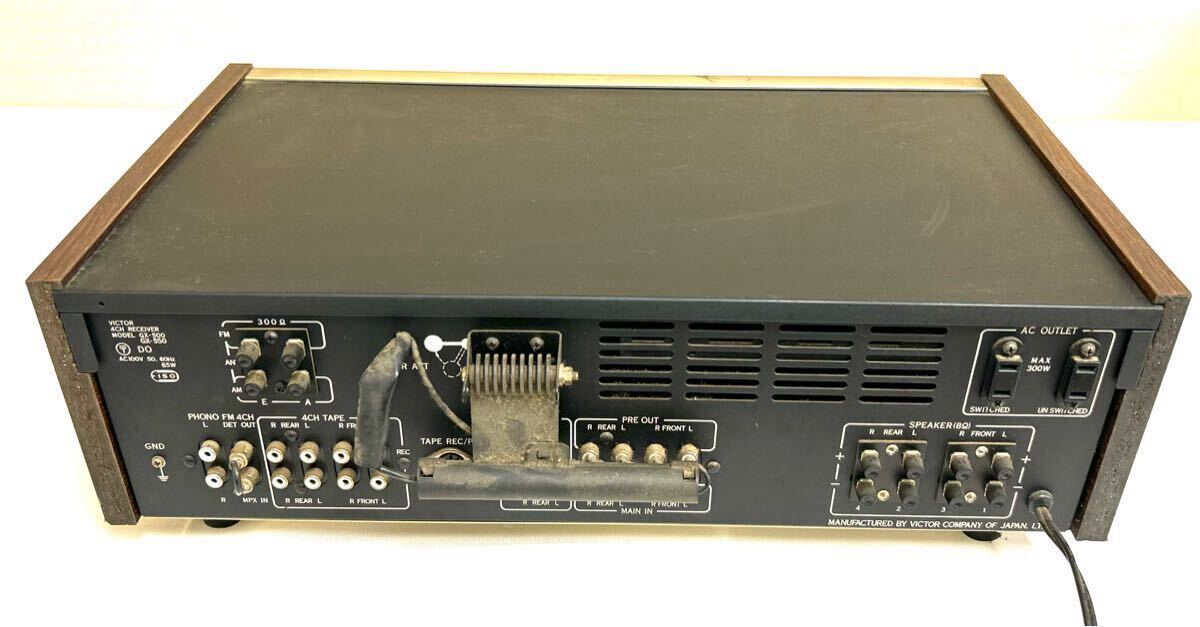 ■VICTOR/ビクター 4ｃｈアンプ CD-4 JA-X9 ジャンク 数量限定，HOT ◇Victor 4ch プリメインアンプ JA-X9