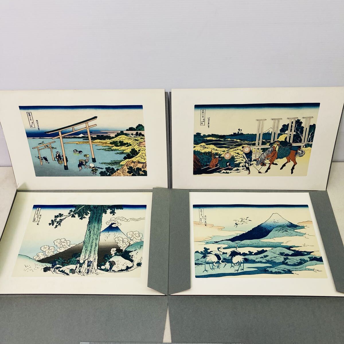 希少 葛飾北斎 富嶽三十六景 木版画 浮世絵 悠々洞出版 葛飾北斎 富嶽三十六景 20枚 悠々洞出版 東海道五十三次 手摺木