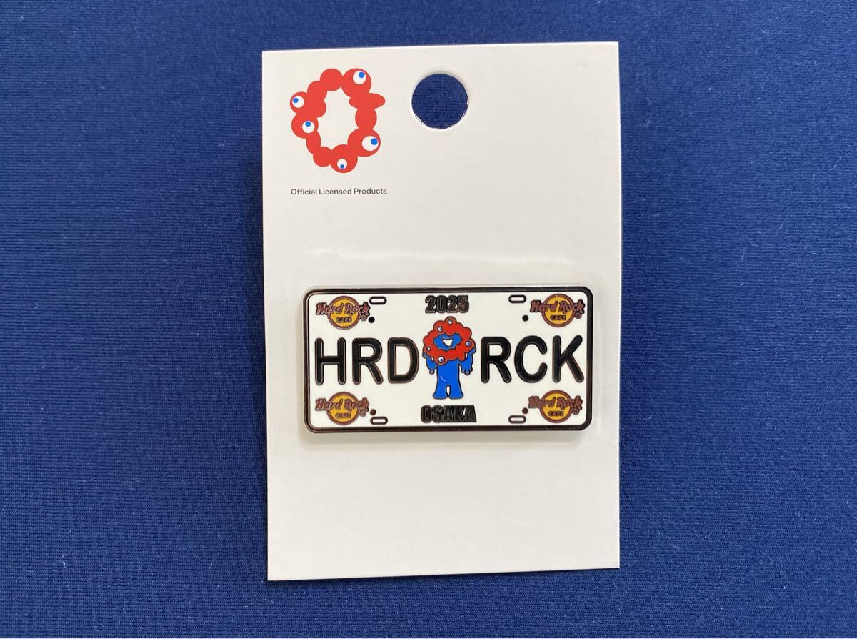 ⑤ 【完売品】ミャクミャク ピンバッジ ハードロックカフェ 大阪 限定 7/19発売当日完売 ミャクミャク ピンバッジ ハードロックカフェ
