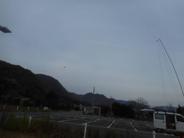 高耐圧　短縮型　7MHz 自作 ツェップ アンテナ　SSB 500W CW 200W（Zepp) 　HS7D-11 ☆_画像4