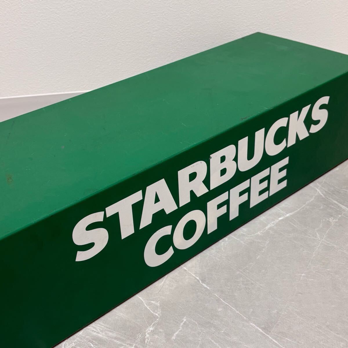 レア 90s スターバックス ショーケース 店舗用 シェルフ ディスプレイ 看板 Starbucks スターバックス スタバ 90s メタルシェルフ 販促