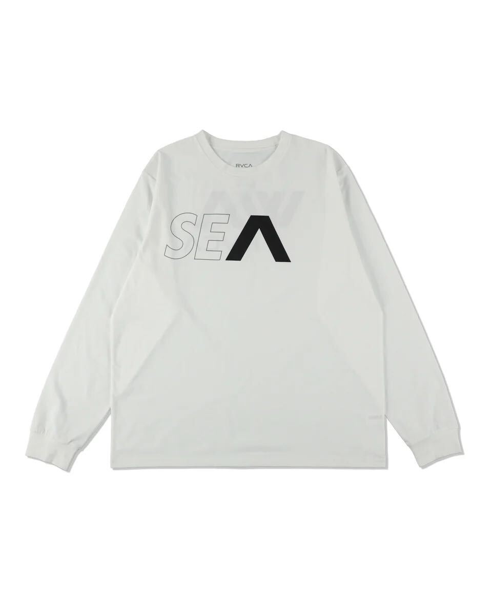 送料込RVCA × WIND AND SEA LS TEE 水陸両用ロンT ラッシュ