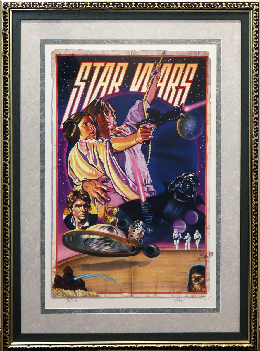 ドゥルーストゥルーザン Drew Struzan サイン スターウォーズ ドゥルーストゥルーザン Drew Struzan サイン スターウォーズ