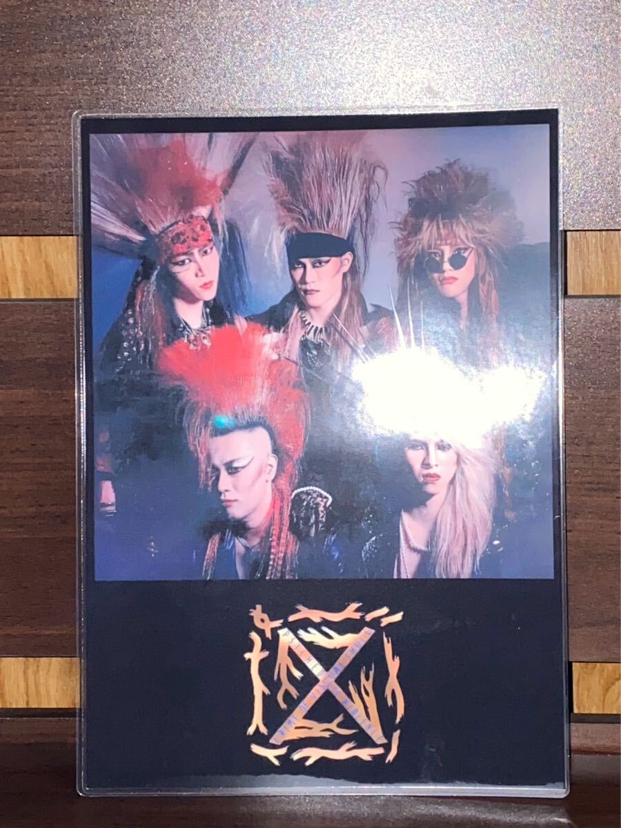xjapan ラミネート　ハンドメイド品　A4_画像1