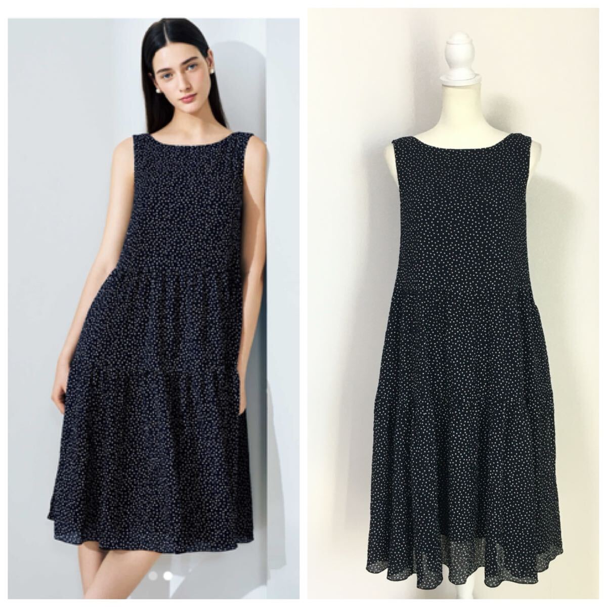 近年美品 タグ付 FOXEY フォクシー 洗える ドレス ワンピース 近年美品 タグ付 FOXEY フォクシー 洗える ドレス ワンピース