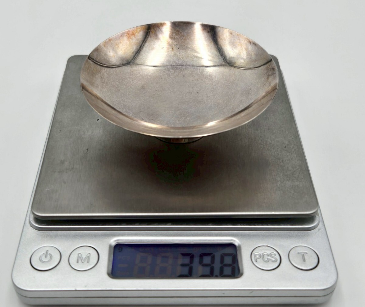 純銀杯約210g大中小 3個セット【裏面刻印あり】 銀杯 純銀製 SILVER 大中小3つセット 純銀刻印あり(銀製)|売買