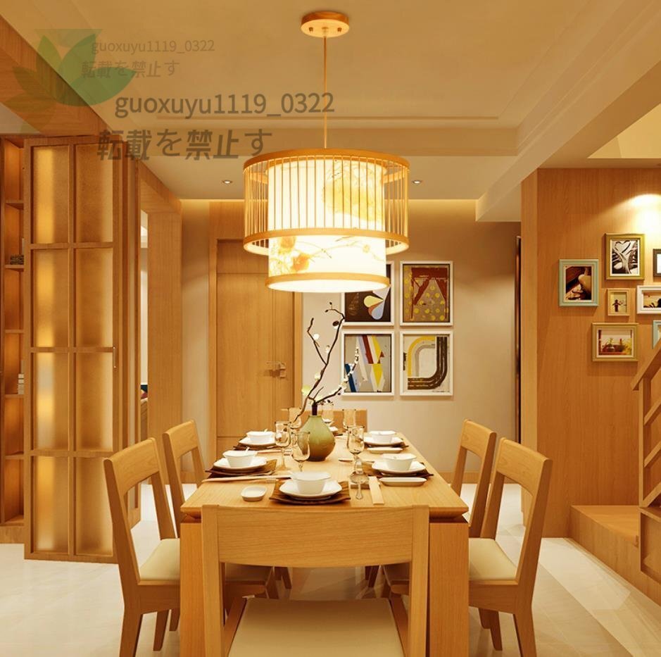 人気推薦☆東南アジア風(fēng)ライト 復(fù)古風(fēng)ランプ 畳ランプ 竹制シャンデリア 天然素材制 シャンデリア レストラン/寢室用シャンデリア