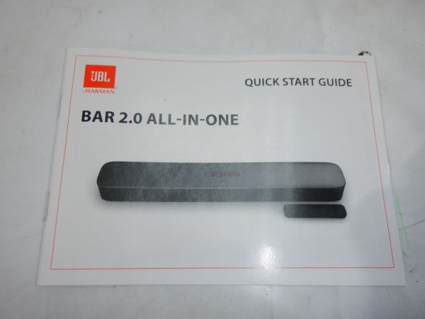 NNY57m03★JBL★★スピーカー用リモコン★★未使用品★BAR2.0 ALL-IN-ONE★オーディオ★ホームシアター★迅速発送★送料安い★_画像6