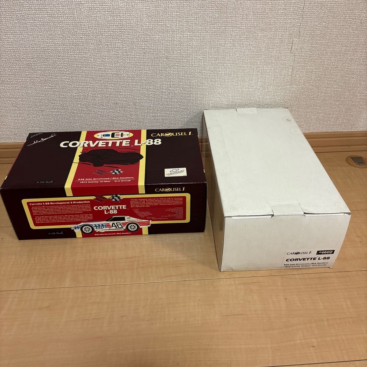 carousel1 corvette l-88 1:18 #4602 コルベット　レーシング