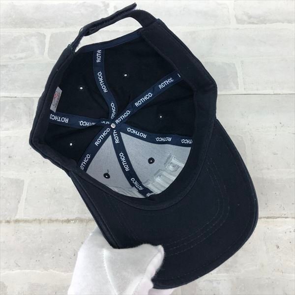 ROTHCO ロスコ タグ付き NAVY POLICE キャップ 帽子 SIZE : FREE ネイビーブルー RE632023111301_画像7