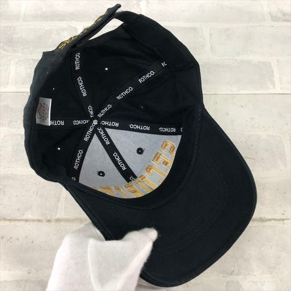 ROTHCO ロスコ タグ付き SECURITY ブラック ゴールド キャップ 帽子 SIZE : FREE ブラック RE632023111308_画像7