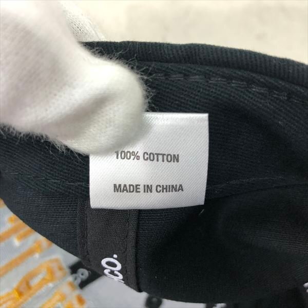 ROTHCO ロスコ タグ付き SECURITY ブラック ゴールド キャップ 帽子 SIZE : FREE ブラック RE632023111308_画像9