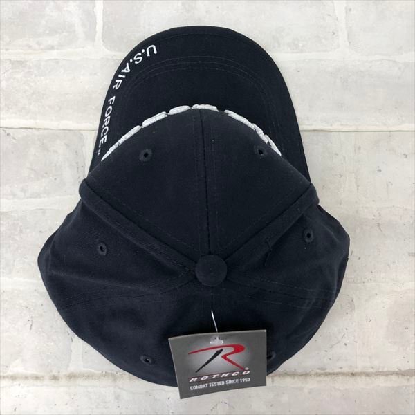 ROTHCO ロスコ タグ付き AIR FORCE キャップ 帽子 SIZE : FREE ネイビーブルー RE632023111311_画像6