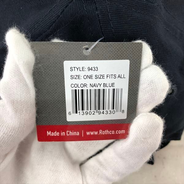 ROTHCO ロスコ タグ付き AIR FORCE キャップ 帽子 SIZE : FREE ネイビーブルー RE632023111311_画像10