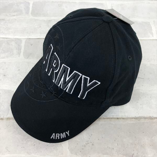 ROTHCO ロスコ タグ付き シャドーキャップ ARMY キャップ 帽子 SIZE : FREE ブラック RE632023111312_画像1