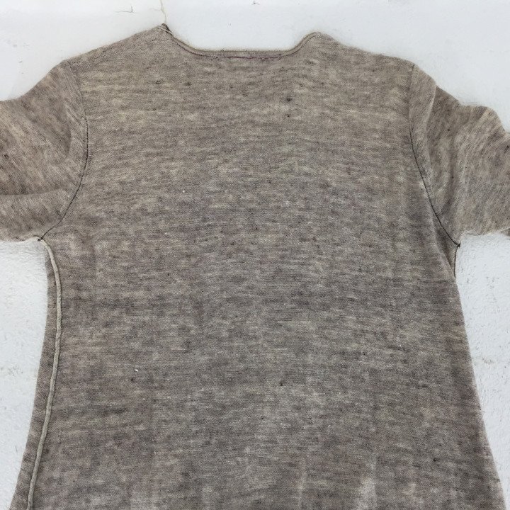 pal'las palace パラスパレス リネン/コットン 七分袖 ロングカーディガン SIZE:2 ベージュ LH632025071006_画像9