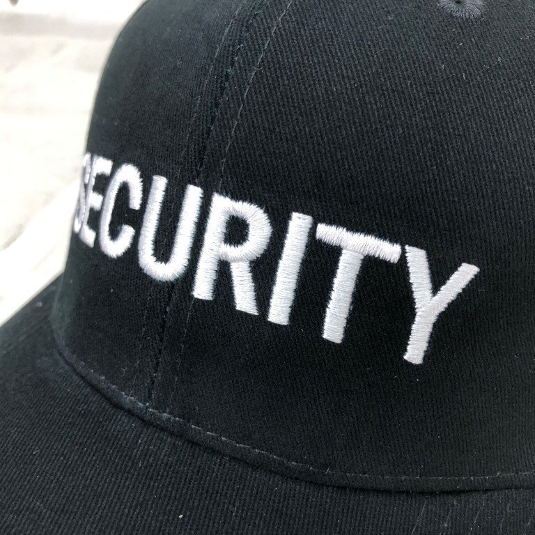 ROTHCO ロスコ タグ付き SECURITY刺繍 キャップ 帽子 SIZE:FREE ブラック RE632024041603_画像9