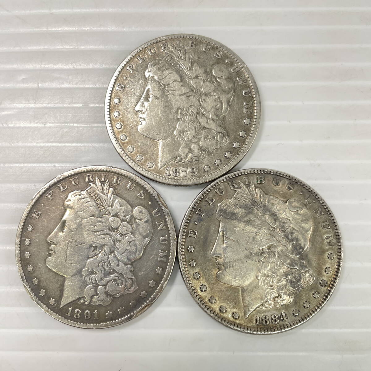 外国銀貨 アメリカ銀貨 ピースダラー 2507M1917 アメリカ 1ドル銀貨 モルガンダラー/ピースダラー 計4