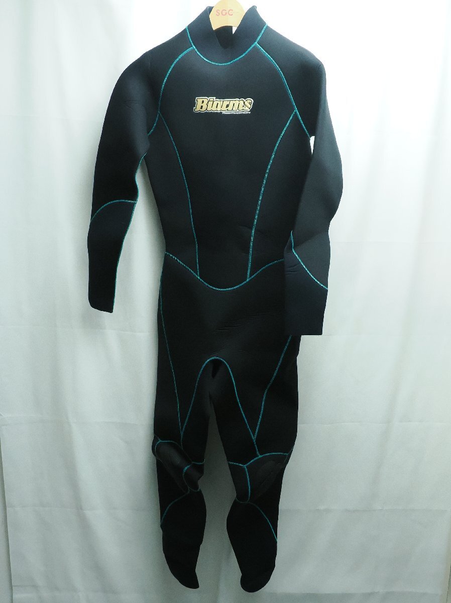 Biarms мокрый костюм мужской 5mm 175cm/70kg flat putting размер : грудь 41cm..32cm..50cm разряд :AA [3F-64254]