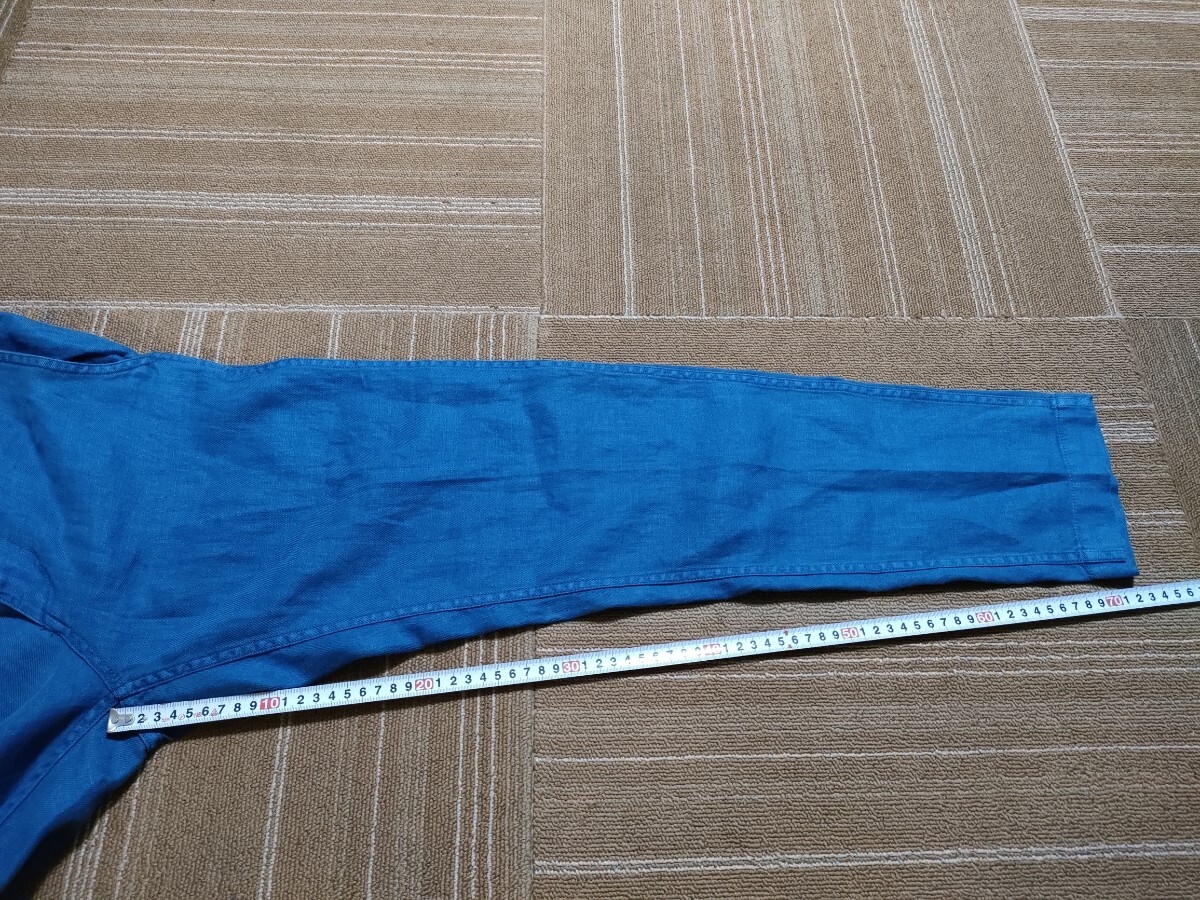 サイズ：S タグ付き未使用品　定価:14300円　SHIPS　シップス　麻100% イージーパンツ　_画像8