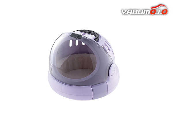 コロル おでかけネコベッド S パープル 猫用 4kg以下 普段使いのベッドがそのまま持ち出せるキャリーに Richell 送料無料_画像1