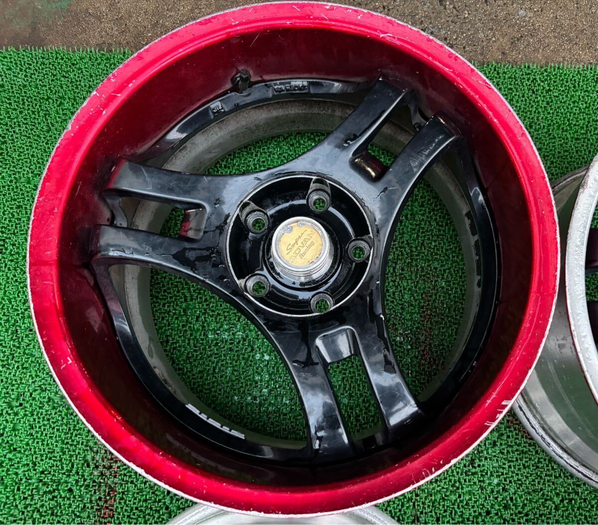 希少!スーパーアドバン SA3R 17インチ 4本セットPCD114.3 希少】ADVAN Racing スーパーアドバン SA3R 17インチ 4本セット