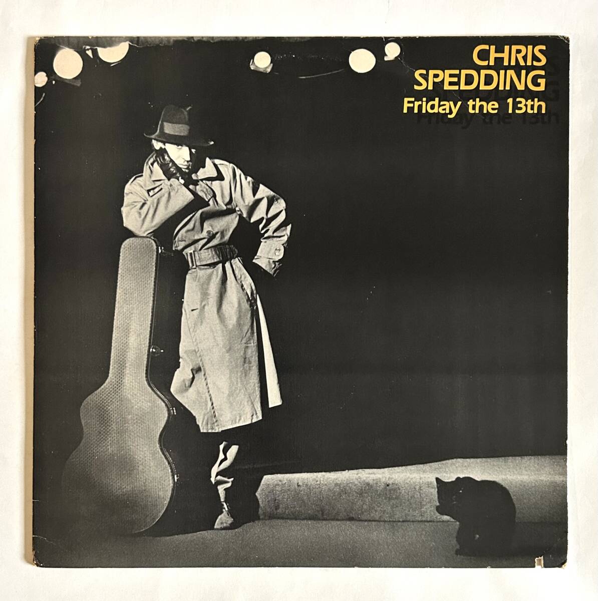 【米LP】CHRIS SPEDDING / FRIDAY THE 13TH US盤 Passport Records PB-6007 STERLING刻印 カット盤★クリス・スペディング_画像1