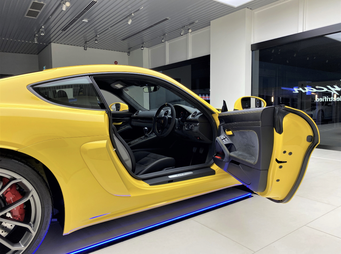 718ケイマンGT4 2021年　すごく綺麗な車両です。個人出品です。_画像5