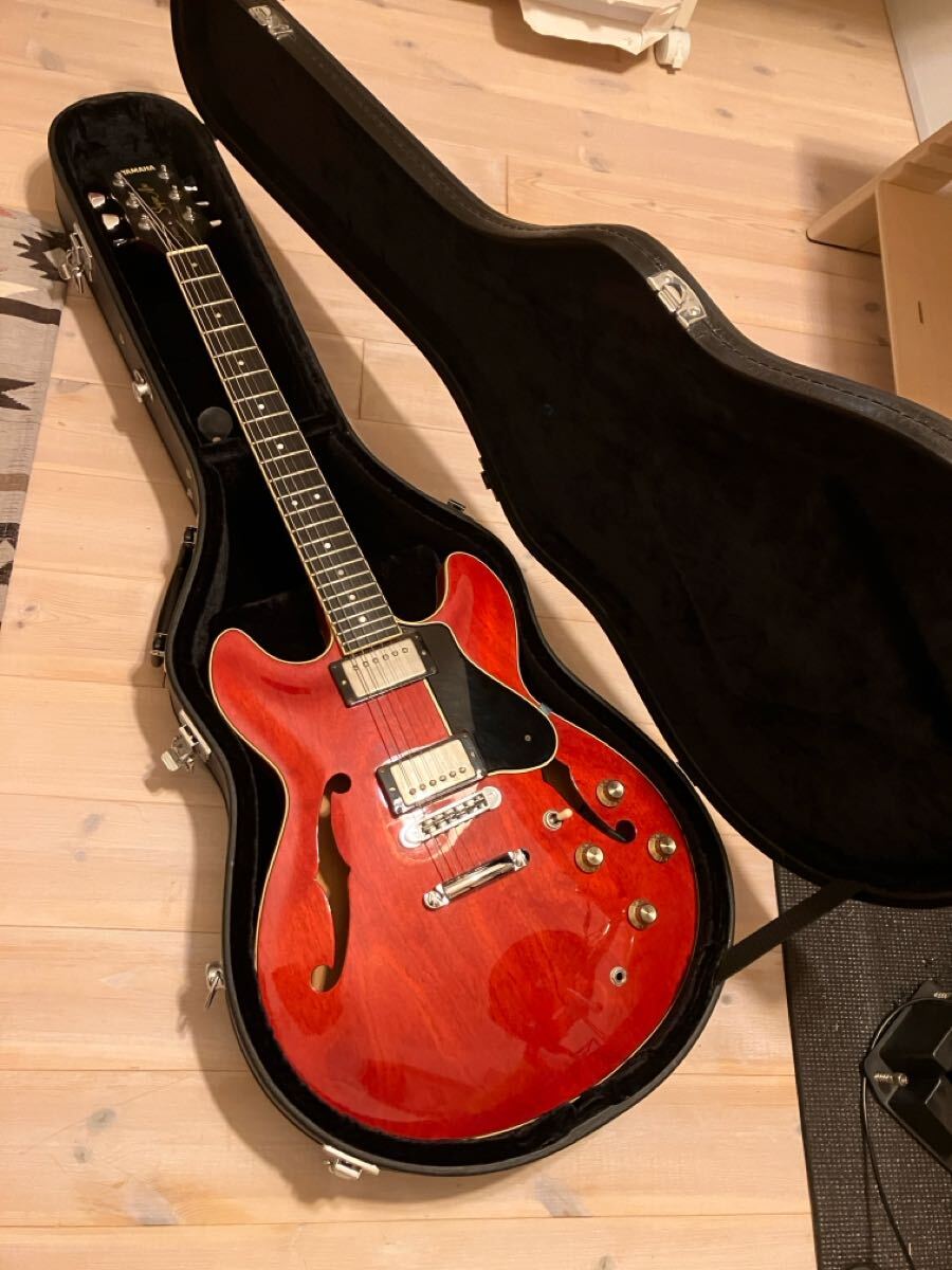 YAMAHA ヤマハ SA1000 セミアコ ディマジオPU 美品 ハードケース YAMAHA ヤマハ SA1000 セミアコ ディマジオPU 美品 ハードケース