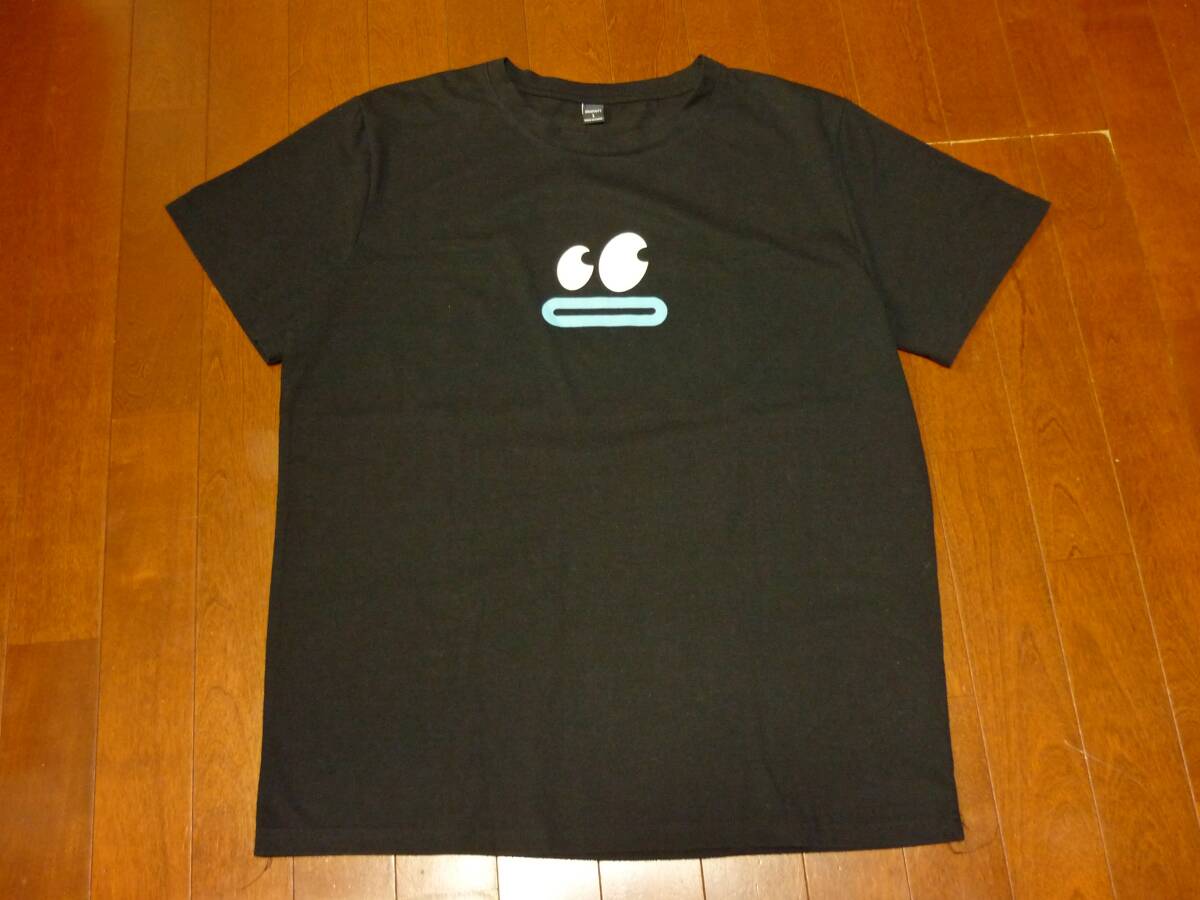 MANFINITY マンフィニティ★黒クルーネックＴシャツ★サイズＬ_画像1