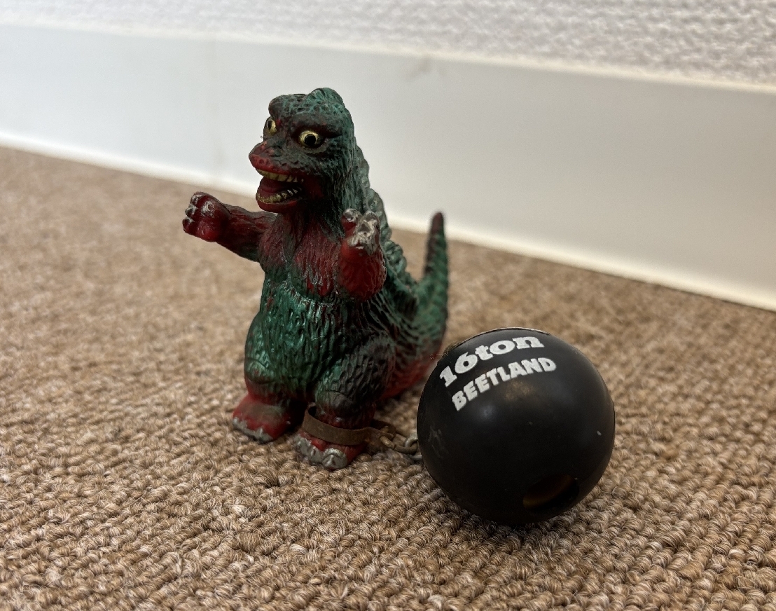 ゴジラ　塩ビ　フィギュア　GODZILLA　東宝　鉛筆削り　ソフビ　人形　激レア ゴジラ 塩ビ フィギュア GODZILLA 東宝 鉛筆削り ソフビ 人形 激
