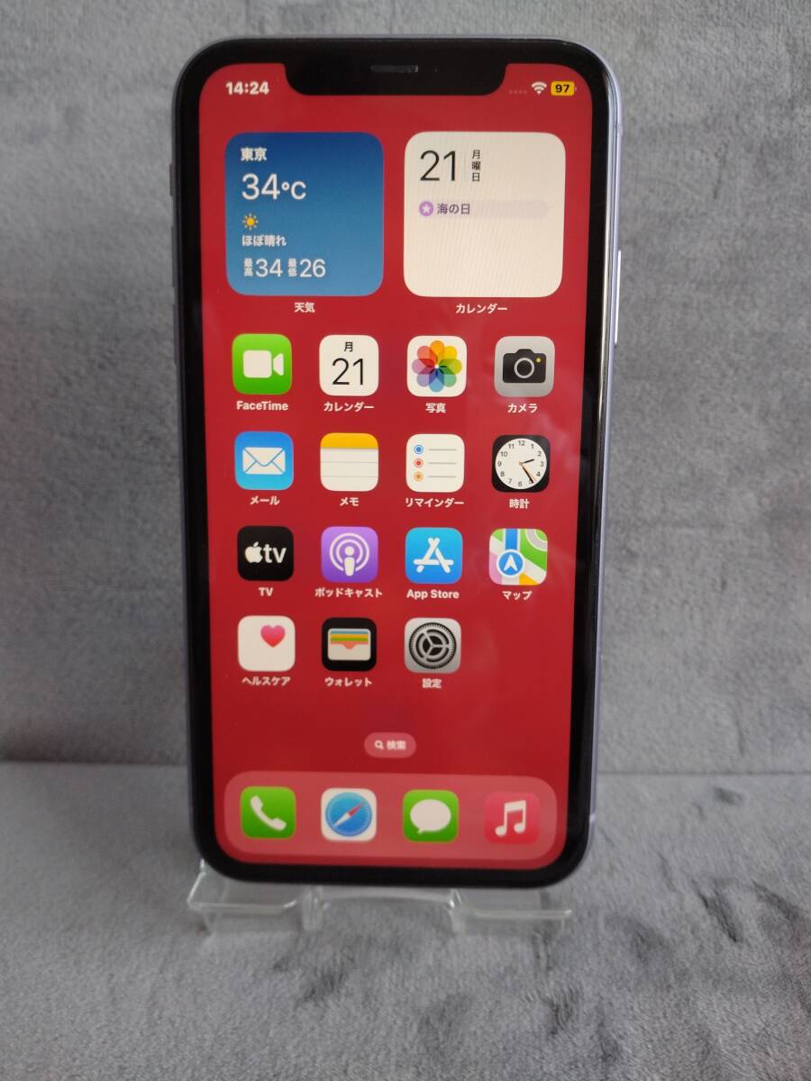 美品 Apple iPhone 11 64GB パープル SIMロック解除済 Amazon | 【整備済み品】 Apple iPhone 11 64GB パープル SIM