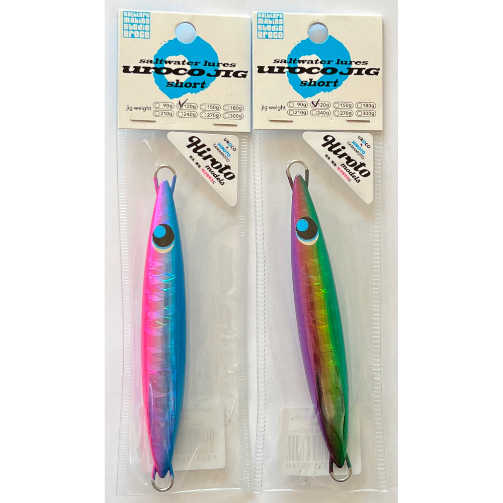 送料無料　ウロコジグ　ショート　120g　ヒロトコラボカラー　2色セット（2）_画像1