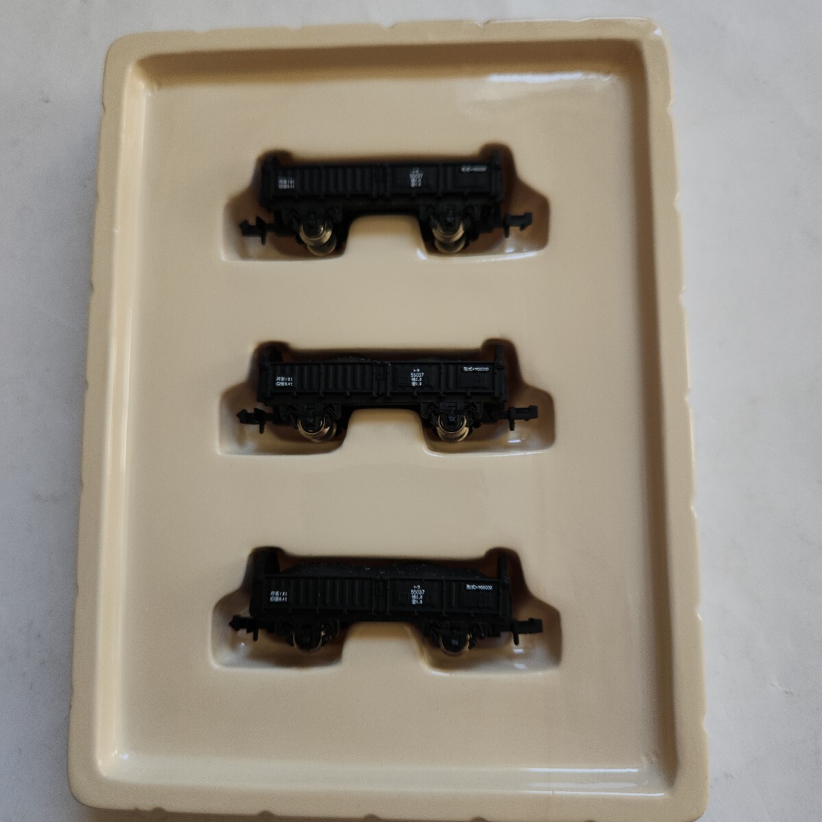 Nゲージカワイの貨車シリーズ カワイの貨車シリーズ Nゲージ KP-104 トラ55000貨車 (3両セット