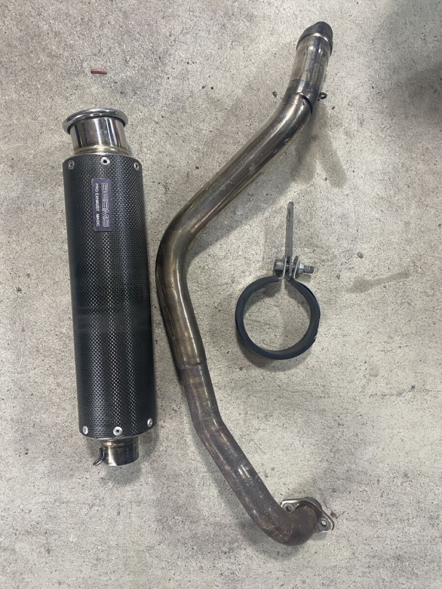フュージョン BEAMS PRO EXHAUST MAGICA マフラー Yahoo!オークション - BEAMS PRO EXHAUST MAGIC スーパーカブ