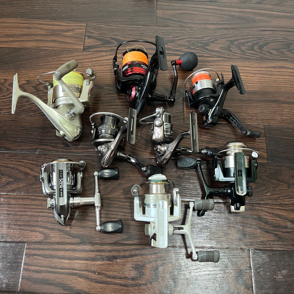 【美品】Daiwa SHIMANO リール まとめ 9個 ダイワ シマノ DAIWA SHIMANO リール まとめて 釣具