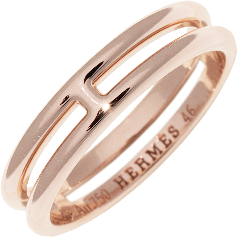 エルメス 指輪 K18PG アリアンヌ リング H119836B 00051_画像1