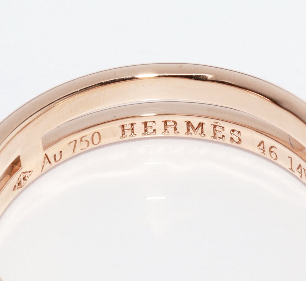 エルメス 指輪 K18PG アリアンヌ リング H119836B 00051_画像4