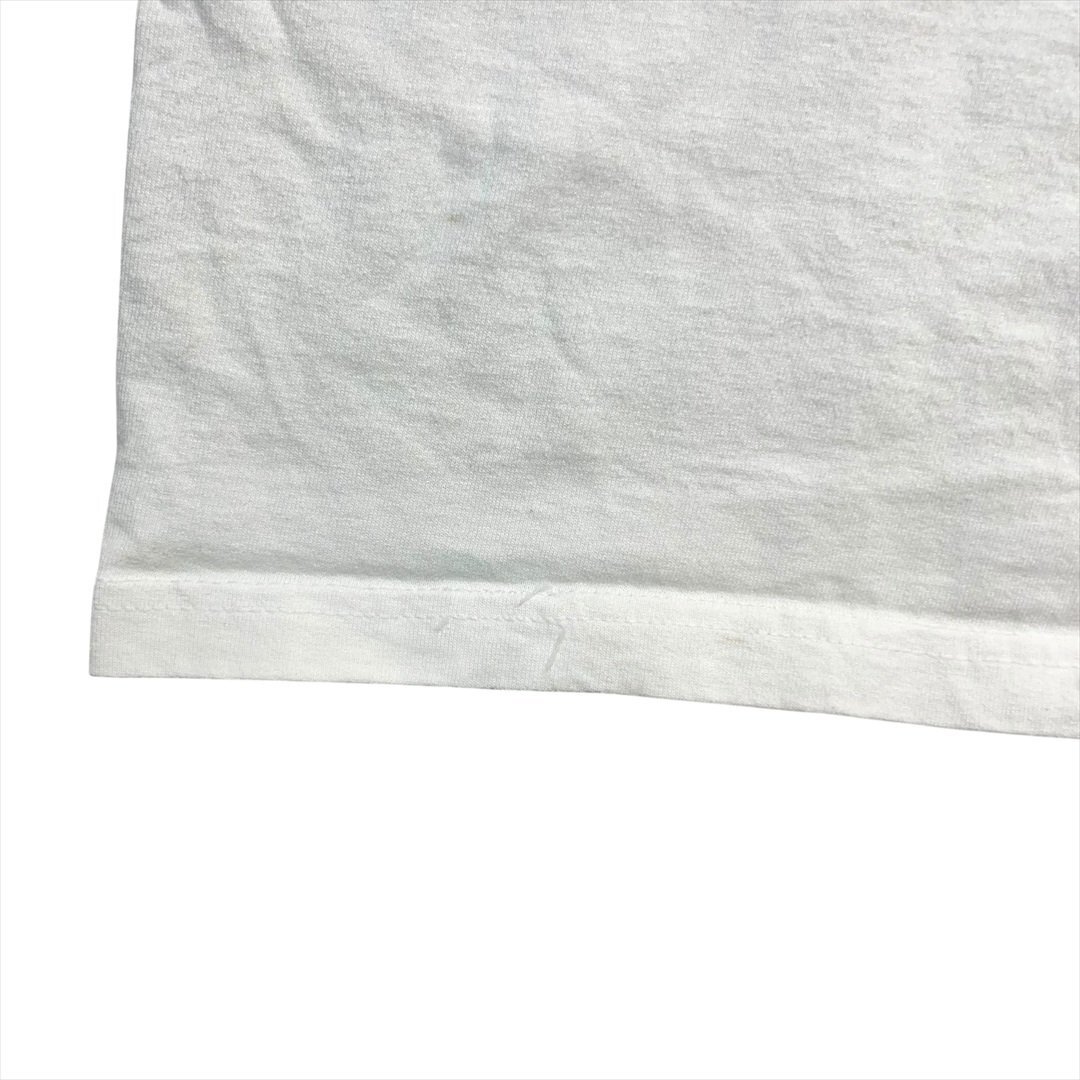 Vintage 90s-00s フルーツオブザルーム Catholic Church プリント Tシャツ 半袖 ホワイト FRUIT OF THE LOOM 古着 メンズ XL ビンテージ_画像9