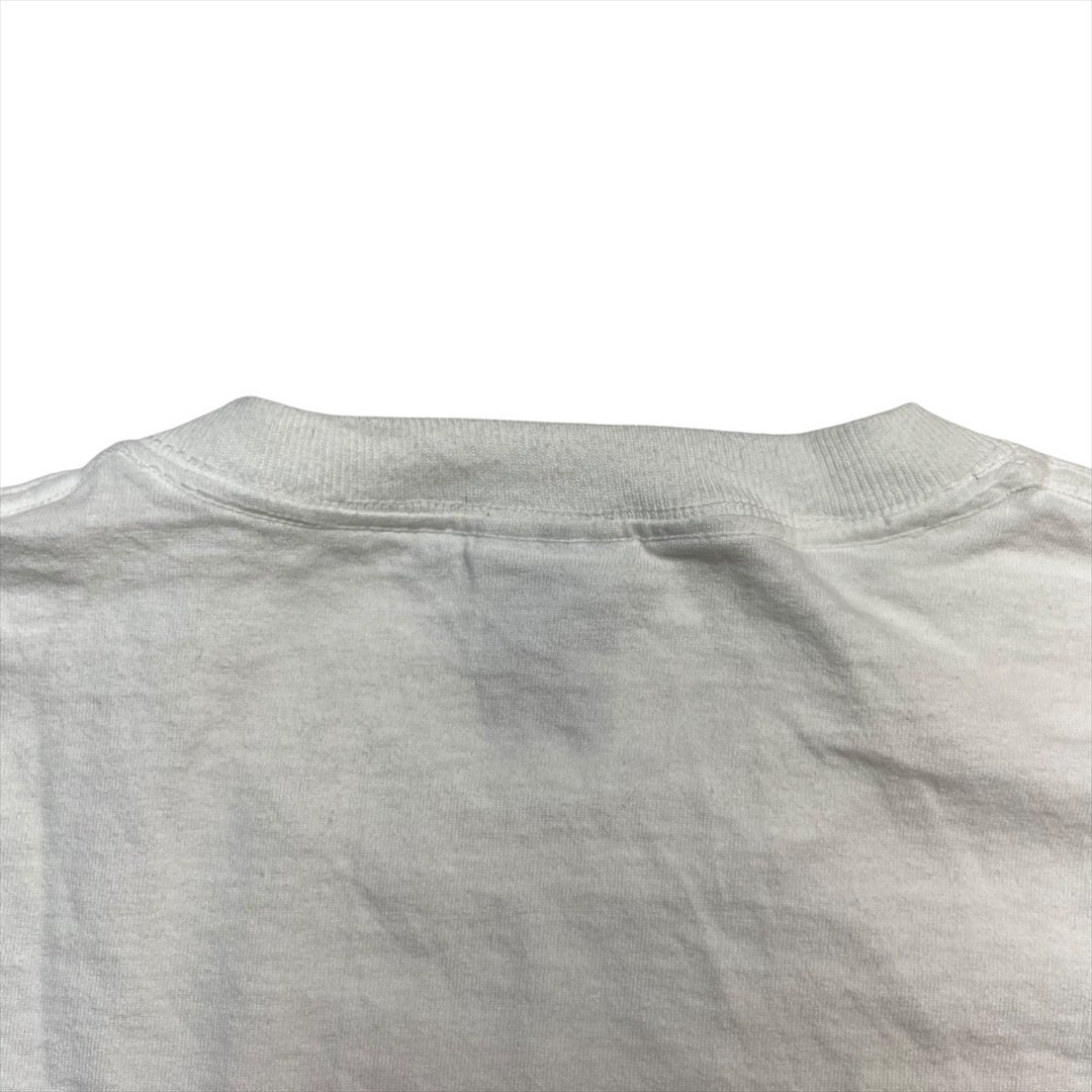 Vintage 90s-00s フルーツオブザルーム Catholic Church プリント Tシャツ 半袖 ホワイト FRUIT OF THE LOOM 古着 メンズ XL ビンテージ_画像7